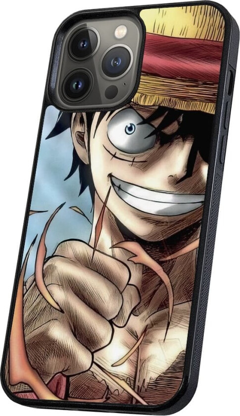 iPhone 13 Pro Max - Deksel/Mobildeksel Anime One Piece
