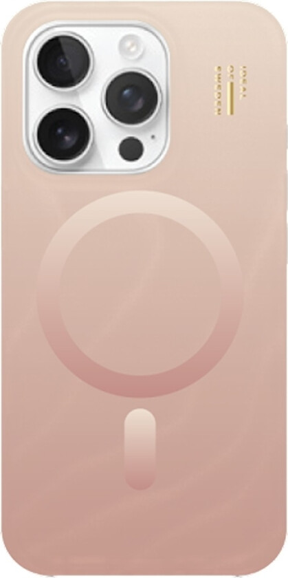 iPhone 13/14/15/16e Clear deksel MagSafe, Rose Blush