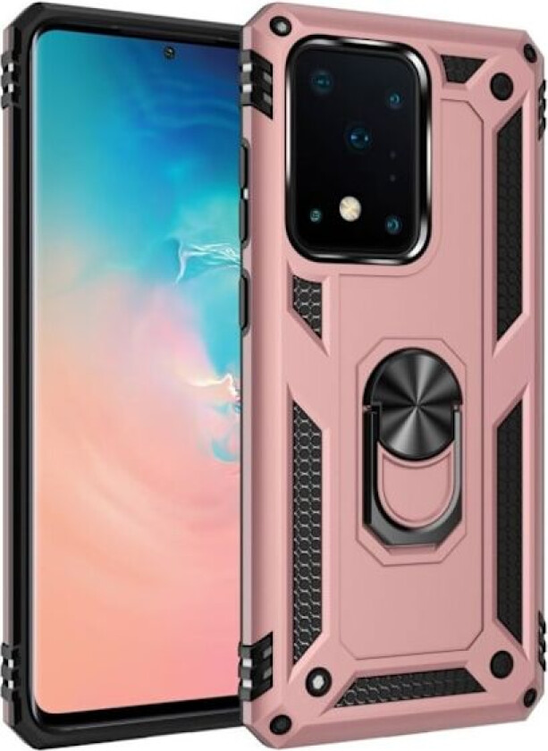 Bofink Combat Samsung Galaxy S20 Ultra deksel - Rose Gull