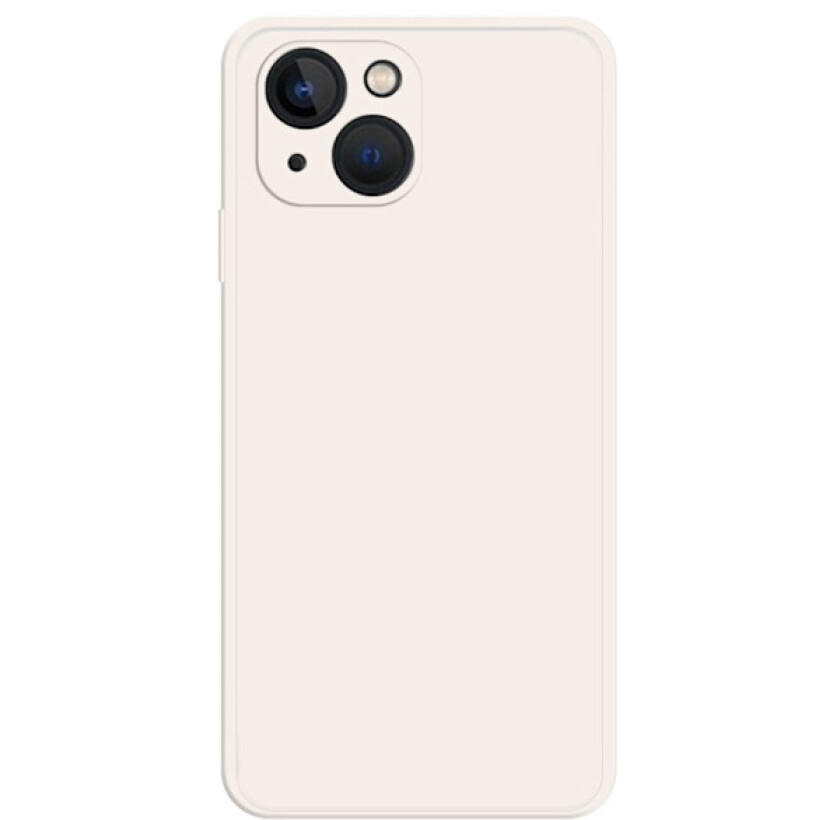 Skrått gummiert anti-falldeksel for iPhone 13 - Beige