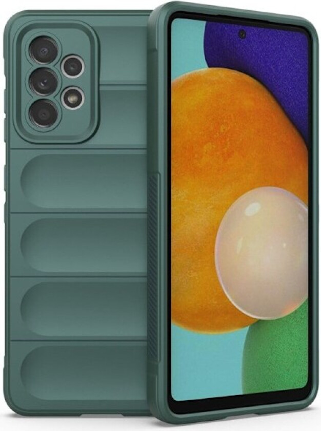 Deksel med mykt grep for Samsung Galaxy A52s 5G / Samsung Galaxy A52 5G / Samsung Galaxy A52 - Grønn