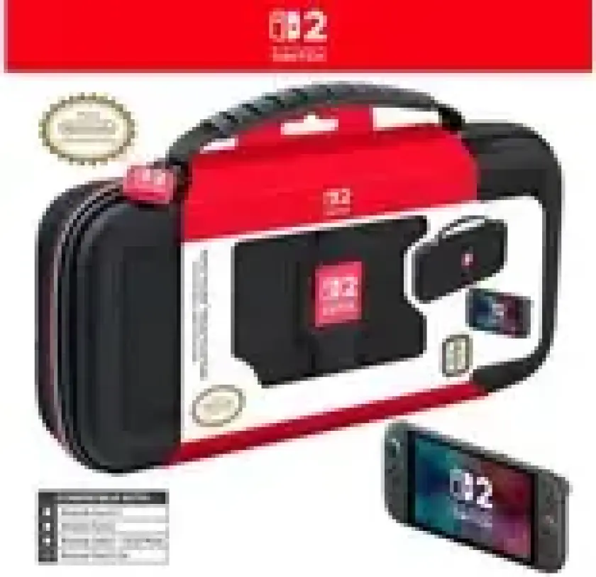 Bilde av Deluxe Travel Case NS241 (Black) - Nintendo Switch 2 /Switch/Switch-OLED