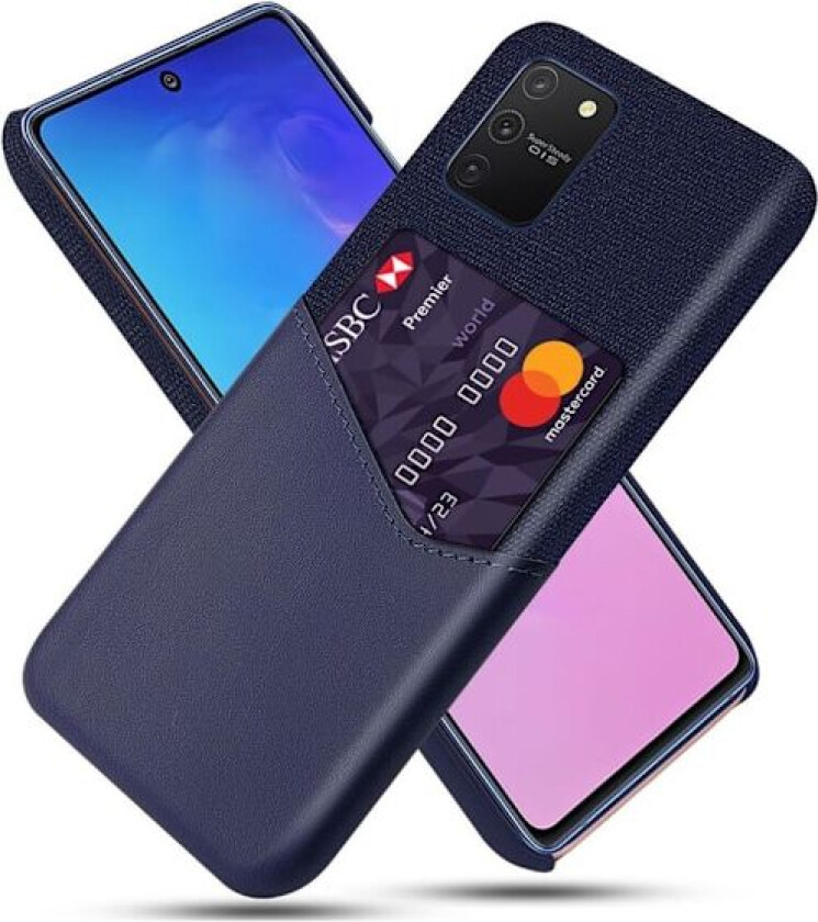 Bofink Samsung Galaxy S10 Lite kort deksel - Mørk Blå