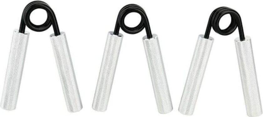 3 stk fingerhantler håndgrep styrketrener håndgrep øvelse, (100 lbs, 150 lbs, 200 lbs)