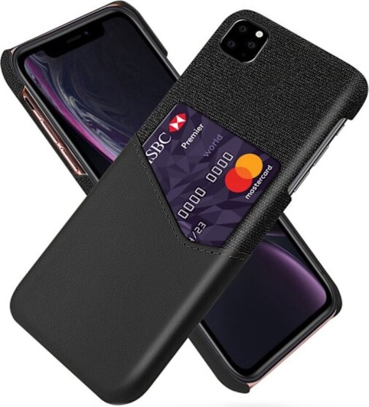 Bofink iPhone 11 Kortdeksel - Svart
