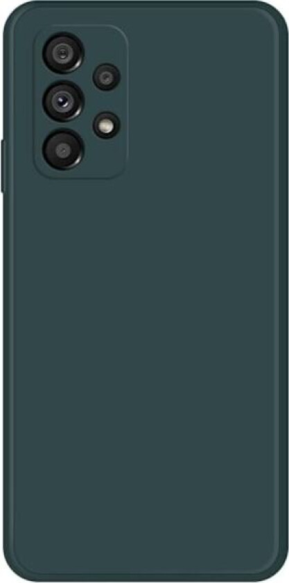 Avfaset gummiert anti-falldeksel for Samsung Galaxy A53 5G - Svartgrønn