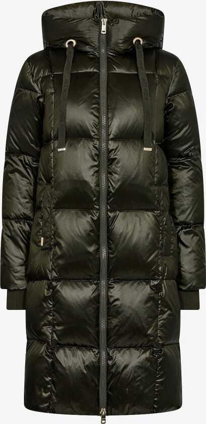 Dunfrakk mmNova Metallic Down Jacket - Grønn