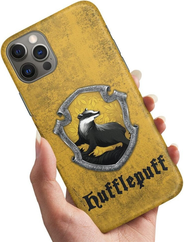 iPhone 12 Pro Max - Deksel/Mobildeksel Harry Potter Hufflepuff