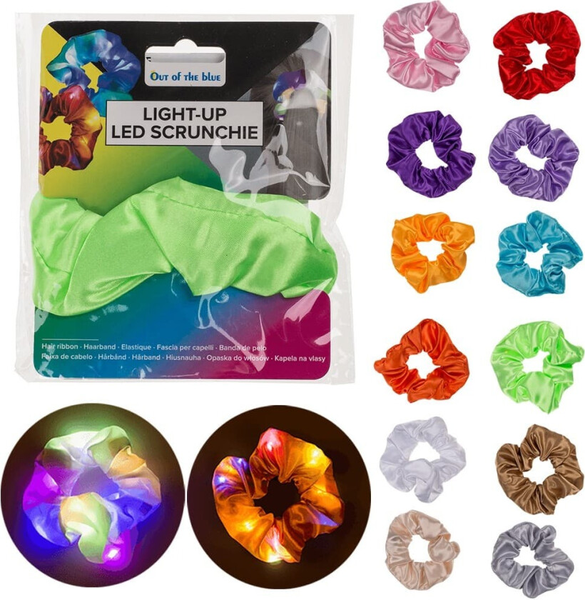 Scrunchie med LED-lys - Hårbånd