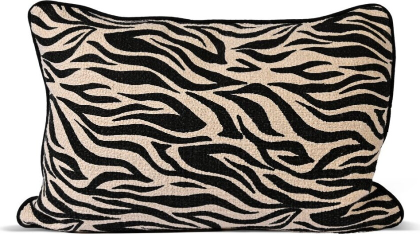Anima pute L 40x60 cm Zebra-svart