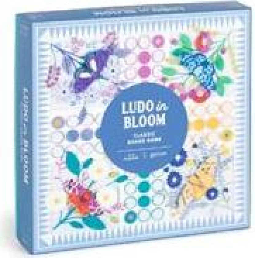Ludo in Bloom Classic Board Game Set