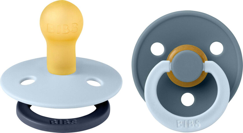 Studio Colour Fusion Smokk 2-Pakk Str 1, Baby Blue Petrol mix - Smokker - Lateks