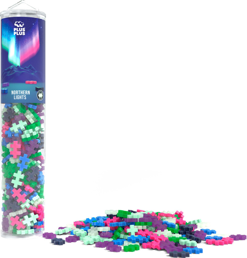 Tube Byggesett Nordlys-miks 240 Deler - Byggeklosser