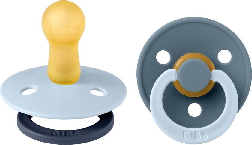 Studio Colour Fusion Smokk 2-Pakk Str 2, Baby Blue Petrol mix - Smokker - Lateks