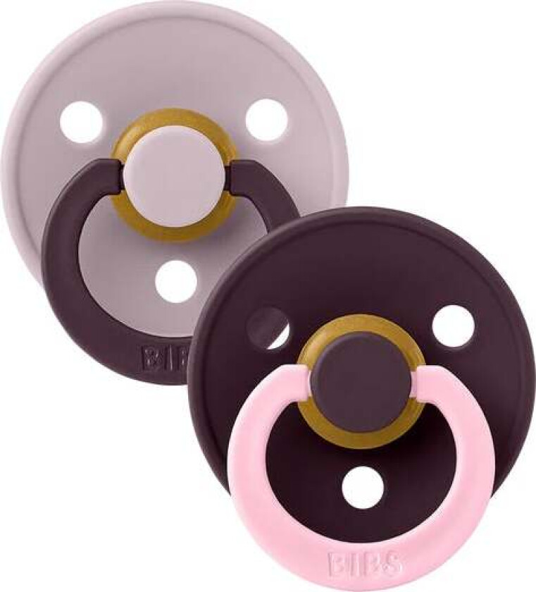 Studio Colour Fusion Smokk 2-Pakk Str 2, Dusky Lilac Plum mix - Smokker - Lateks