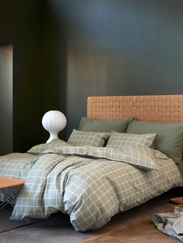 Eddie sengesett dempet grønn