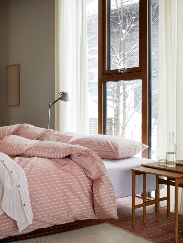 Pia sengesett varm rosa