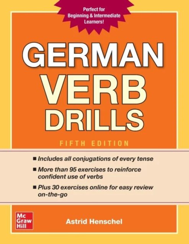 German Verb Drills, Fifth Edition av Astrid Henschel