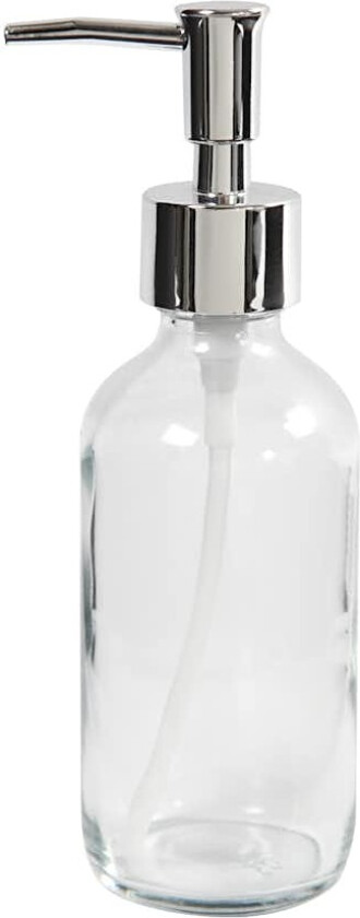 Såpedispenser Creativ Company Klar 19,3x6,3 230 ml 1 stk