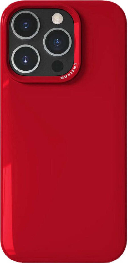 Thin Case iPhone 16 Pro Deksel - MagSafe Kompatibel - Cherry Red Gloss