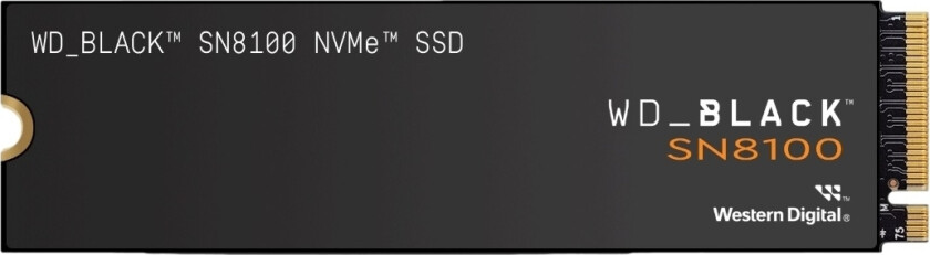 Black SN8100 SSD - 2TB - M.2 2280 - PCIe 5.0 - Uten varmespreder