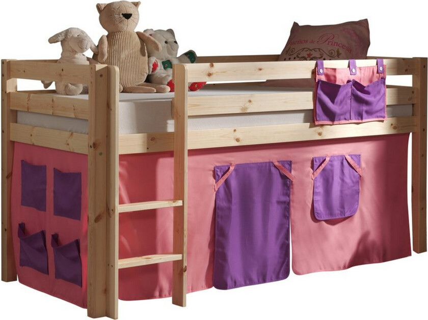 Høyseng med gardin Pino Naturlig, Bella - Naturlig, Bella