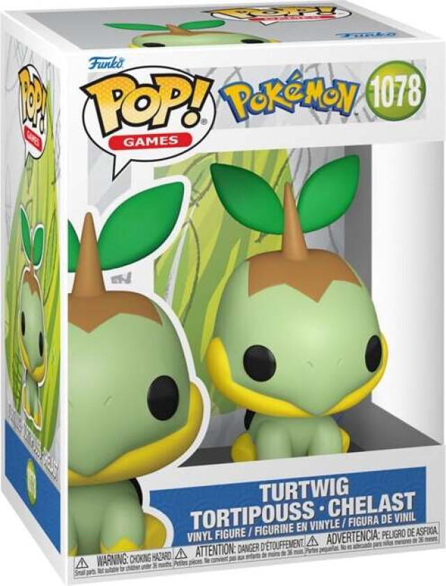 Turtwig Vinylfigur 1078 - Funko Pop! - Funko Shop Europe