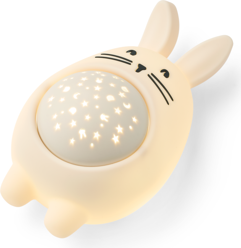 Manuel Rabbit Lyd Og Projektorlampe Sandy Sandy One Size Kremfarget One Size Unisex