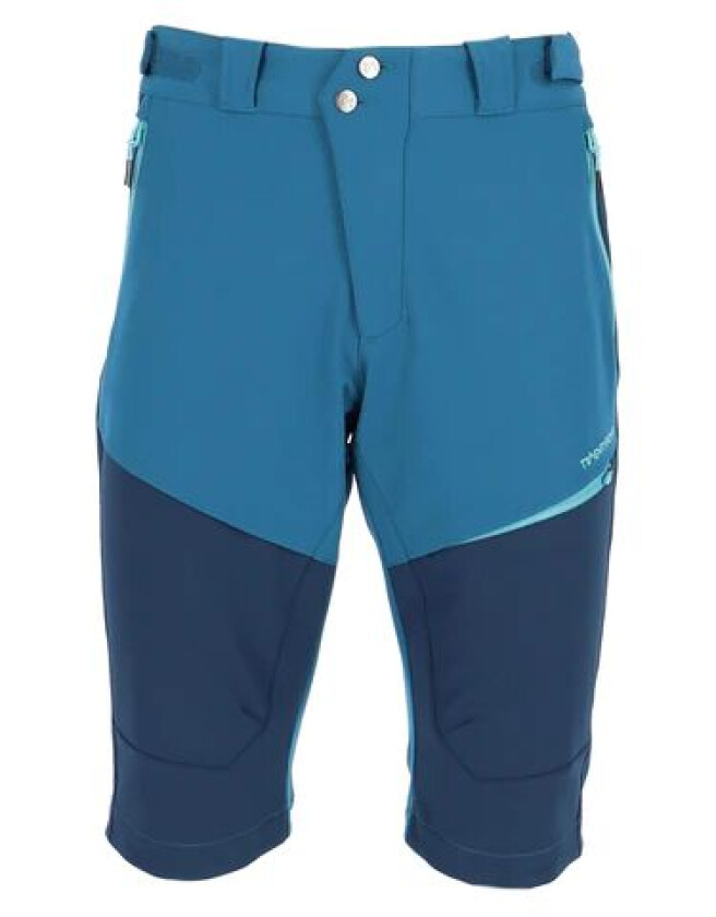 Flåm LS Lang Shorts - Petrolblå S