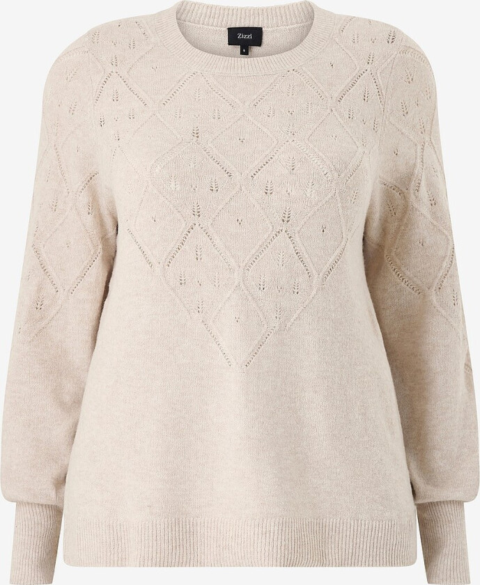 Pullover caSunny L/S Femi - Beige