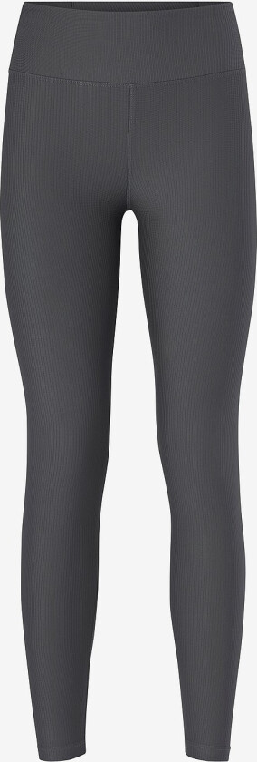 Treningstights Ribbed R HW Tights - Svart