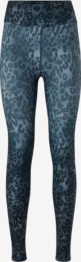 Treningstights Printed High Waist Tights - Grå