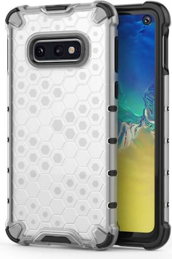 Bofink Honeycomb Samsung Galaxy S10e deksel - Hvit
