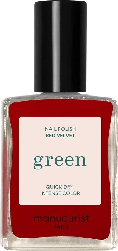 Green Nail Polish Red Velvet 15ml