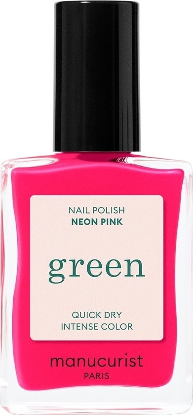 Green Nail Polish Neon Pink 15ml