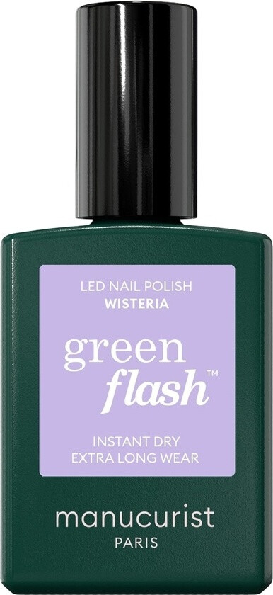 Green Flash Led Nail Polish Wisteria 15ml