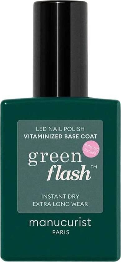 Green Flash Led Nail Polish Vitaminized Base Coat 15ml