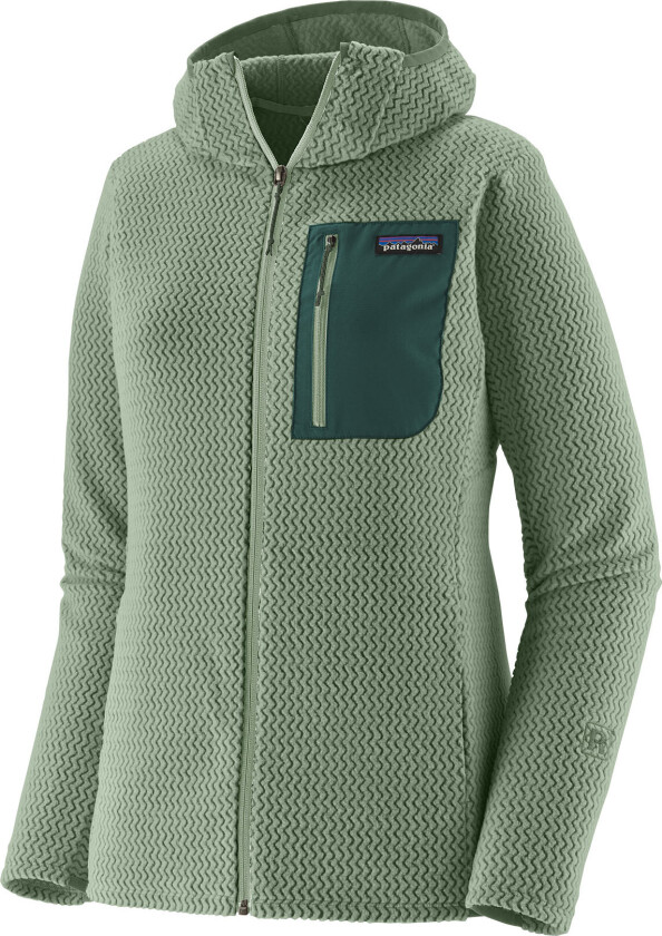 Women's R1 Air Full-Zip Hoody Ellwood Green