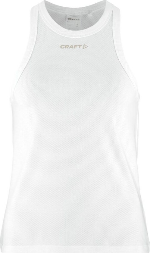 Women's Core Tone Mesh Singlet White