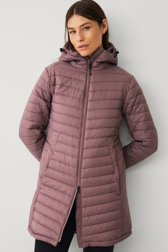 Parka Quilted Parka Ltw W - Lilla