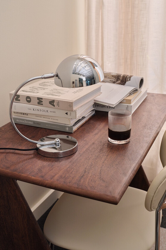 Bordlampe Canon Mini - Krom