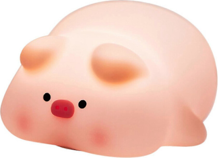 Søt Nattlampe For Barn Søt Grise Silikon Nattlamper 3 Lysstyrkejusteringer For Soverom Stue