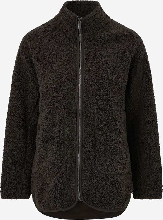 Jakke Cloud Pile Jacket - Brun
