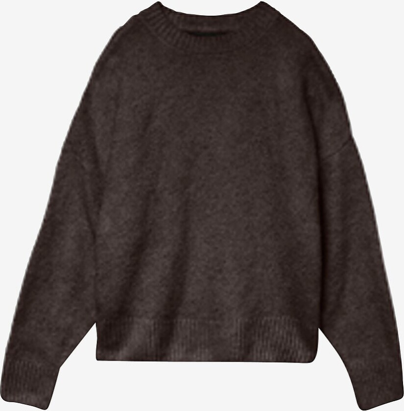 Genser vmBoom LS O-neck Pullover - Brun