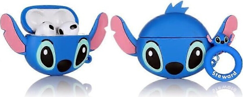 Passer for Airpods 3. generasjon 2021, Silikon Tegneserie Søtt Deksel Beskyttende Støtsikre Deksel for Airpods 3