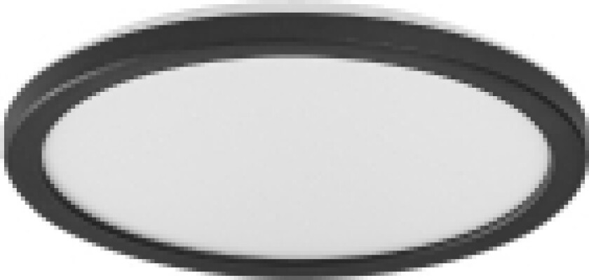 Orbis Ultra Slim Backlight Click-Dim, 3000 K, 1020 lm, IP20, Sort