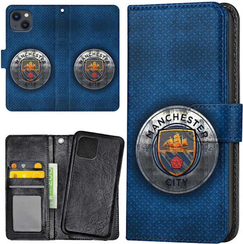 iPhone 15 - Lommebok Deksel Manchester City