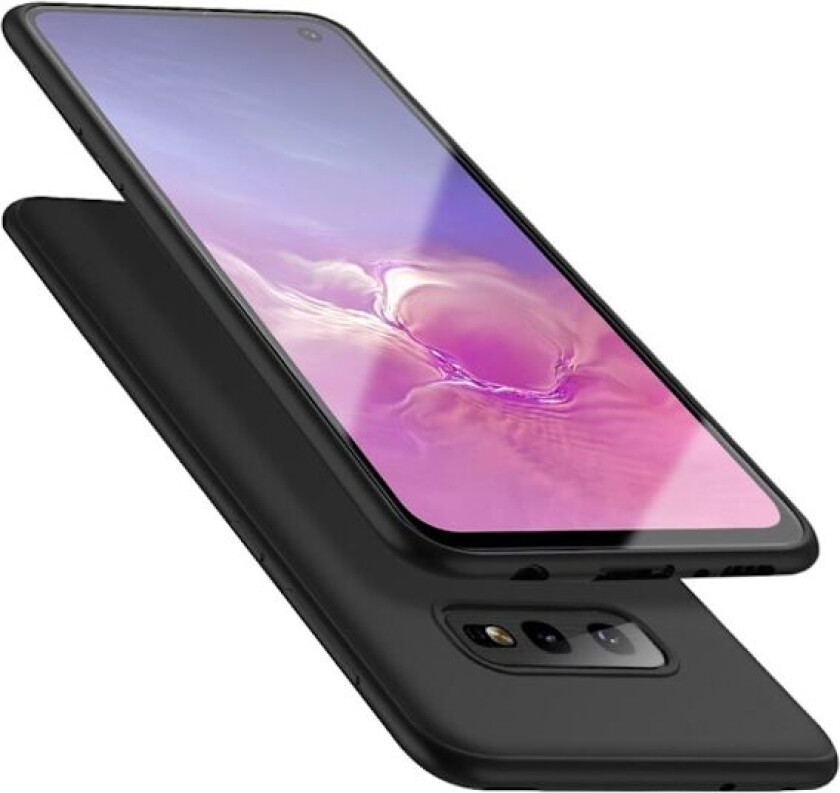 X-NIVÅ Samsung Galaxy S10e matt deksel - Sort