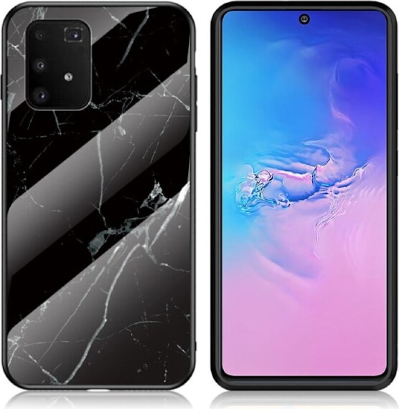 Fantasy Marble Samsung Galaxy S10 Lite deksel - Svart