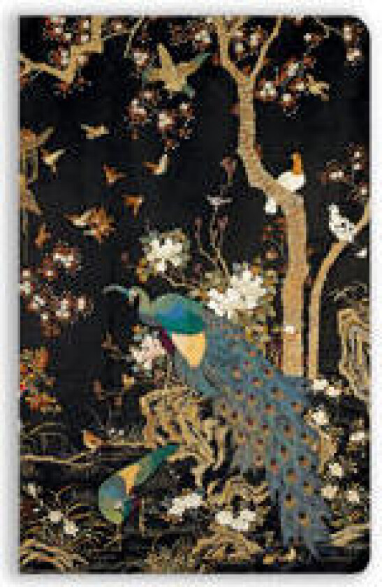 Ashmolean Museum: Embroidered Hanging with Peacock (Soft Touch Journal)